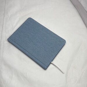 SPR!TZ Light Blue Denim-Cover Notebook Lined Paper Wide Ruled